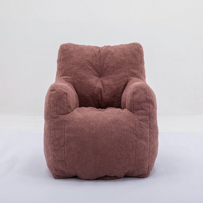 Accent Chairs, Bean paste red Teddy