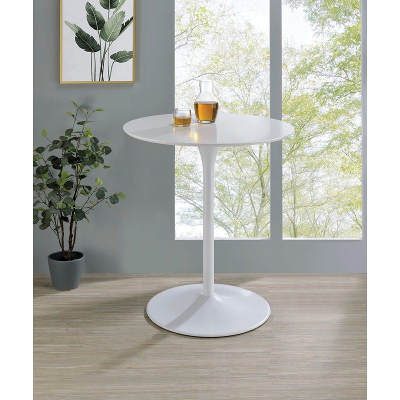 Jahdell Round Metal Base Dining Table