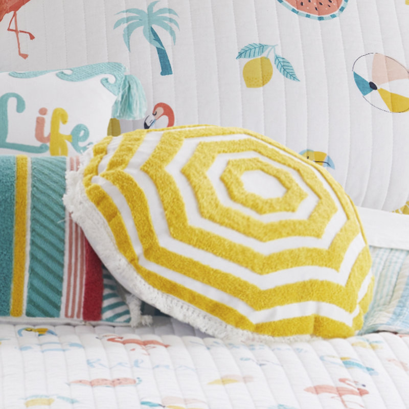 Summertime Round Pillow