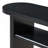 Elegant Minimalist Console Table With Rounded Edges And Sturdy Shelf Design For Entryway, Living Room-2023593221