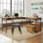 L-Shaped Desk with 1-Inch Thick Desktop