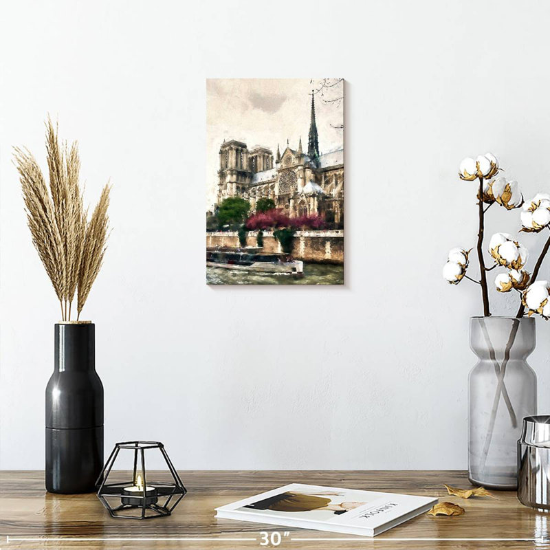 Hannes Notre Dame River, 12" H x 8" W