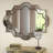 Azusa Wood Arabesque Wall Mirror