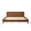 Ensemble de chambre à coucher 3 pièces avec lit plateforme en bois massif Elzora et 2 tables de chevet-129747720-129747723