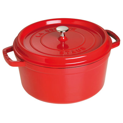 STAUB Round Cast Iron Cocotte