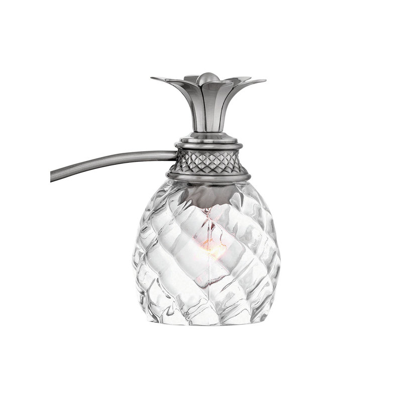 BATH PLANTATION Bath Five Light, Silver/White