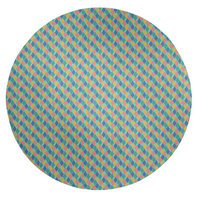 Chenille Geometric Indoor Rug