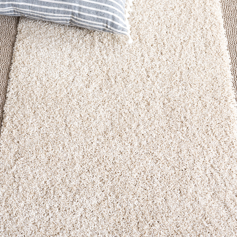 Tapis à poils longs en polypropylène à poils longs Shadow Box, Rectangle 5 pi 3 po x 7 pi 6 po