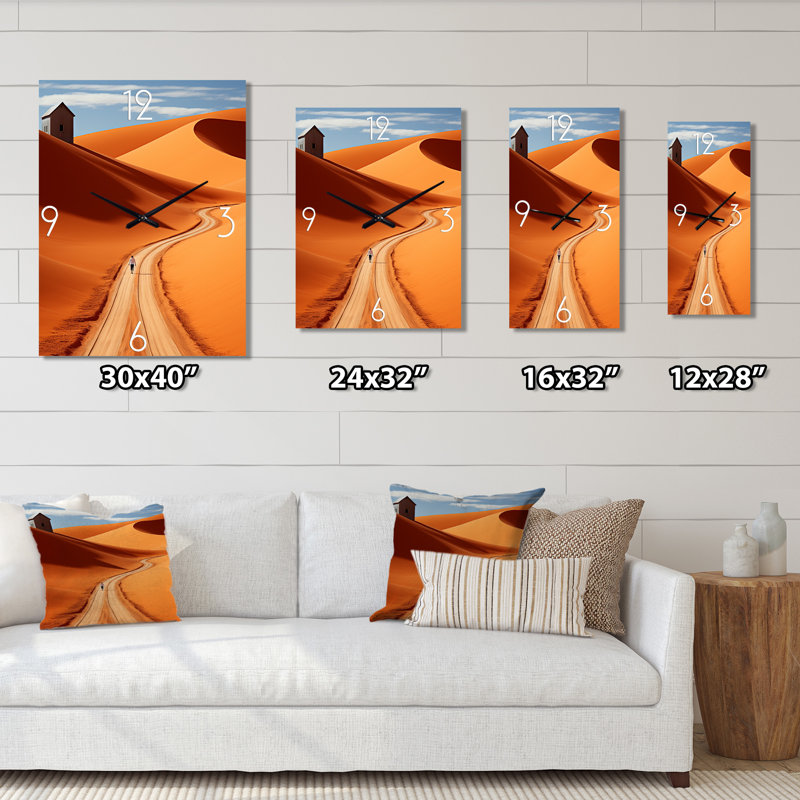 Australie - Outback Spectrum This - très grandes horloges murales en Australie, H 32 po x l 24 po x P 1 po