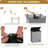 Double Laundry Hamper With Lid And Removable Bag, Large Laundry Basket 2 Section With Handles, Collapsible Dirty Clothes Hampers For Laundry, Bedroom, Dorm, College