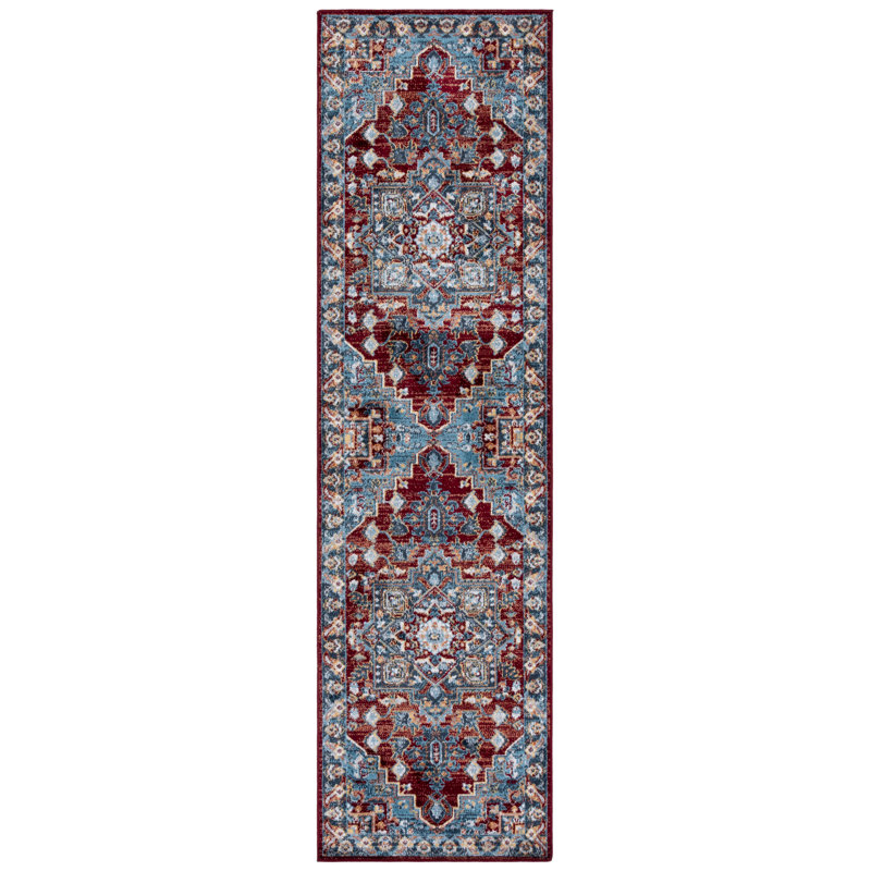 Bayside Performance Machine Washable Oriental Rug, Runner 2'2" x 8'