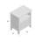 Alharit 26'' W Solid Wood Nightstand