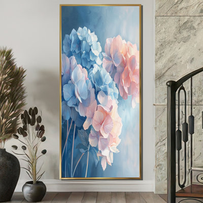Hydrangeas in the Morning Light I - Hydrangea, art mural encadré