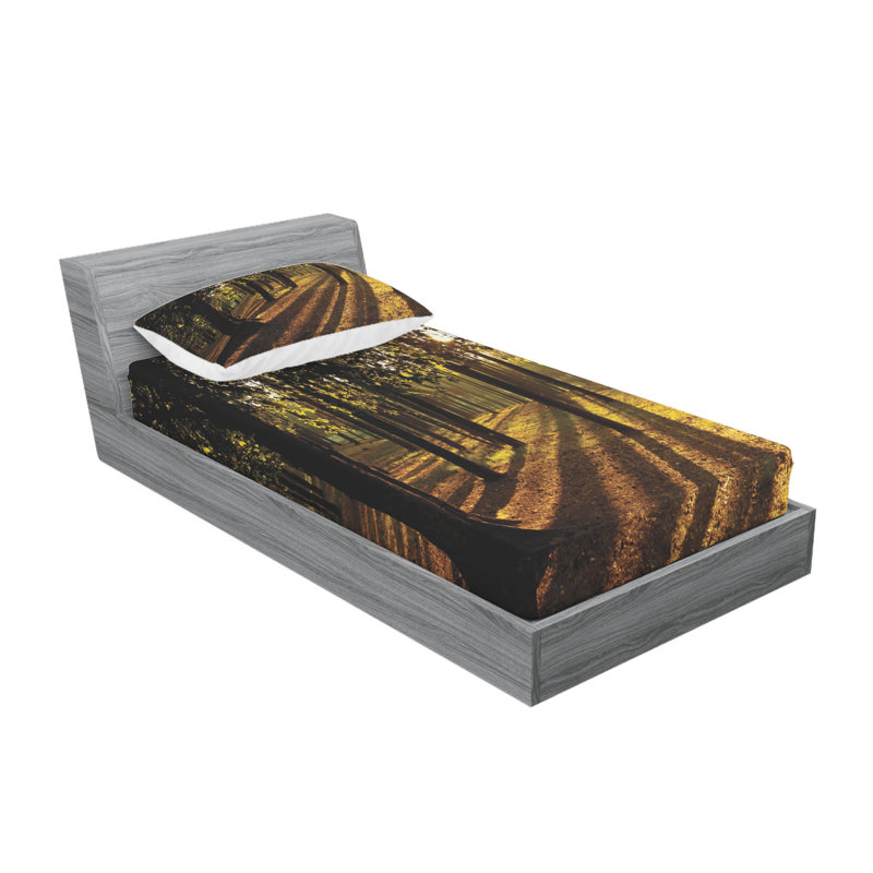 Microfiber Sheet Set, Twin XL Sheet Set with Fitted Sheet