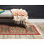 Tapis à motif oriental cramoisi Palazzo-40282096