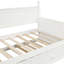 Lit de jour simple en bois