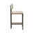 Landon Upholstered Counter Stool with Metal Frame-70045997-70045995-72071293