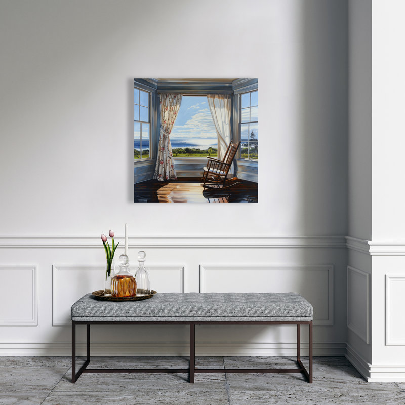 The Window - Blue Canvas for Stylish Home Decor