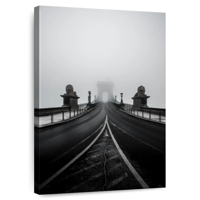 Pont Mehar Danube à Budapest, H 36 po x l 24 po