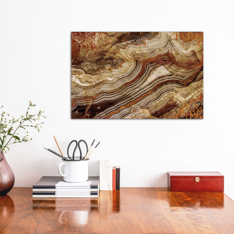 Burnished Canary - Wrapped Canvas Print, 30.48cm H x 45.72cm W x 1.91cm D