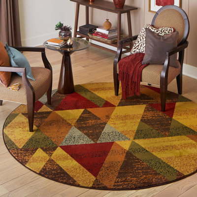 Cafe Geometric Indoor Rug