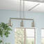 Luminaire suspendu linéaire à 3 lumières pour îlot de cuisine Lavender Hill-32985726-48819608-71741073