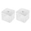 ZWILLING Fresh & Save Cube Box, Pantry Set, 2-Pc, Large Tall Cube, 2L Containers, 4.2-Qt