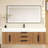 Jessica 60'' Wall-Mounted Single Bathroom Vanity-251458091