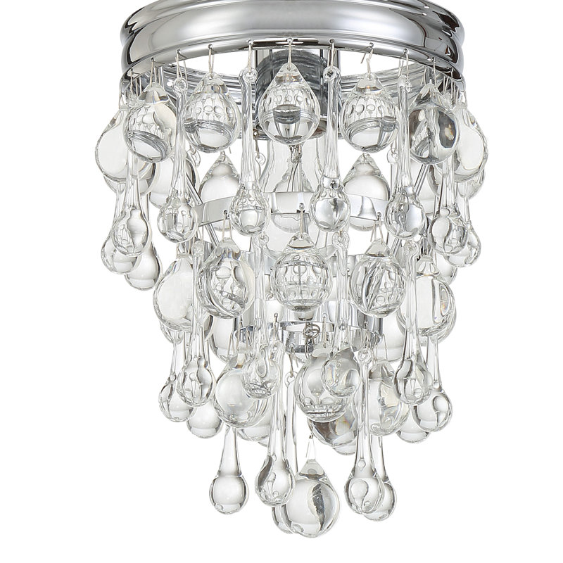 Luminaire suspendu à 1 lumière Alto, Chrome poli