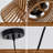 Arba 3-Light Dimmable Solid Wood Drum Chandelier-628953629