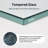 44-48*72" Frame Double Sliding Soft-Close Shower Doors, Bathroom Sliding Shower Door, (6Mm) Thick SGCC Tempered Glass Door For Bathroom Door-123404360