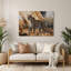 Art mural en métal Big Cats-1257942780