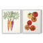 Organic Veg III - reproduction encadrée de qualité supérieure - prête à être accrochée - aucun clou requis - aucun clou requis-793664694-793664692