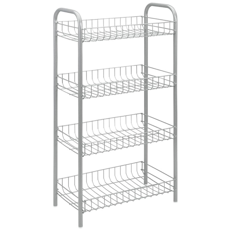 25cm W Metal Storage Rack