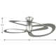 48'' 3 Blade Ceiling Fan