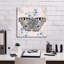 «Moth papier peint carré» par Dean Russo, art mural sur toile-1014168637