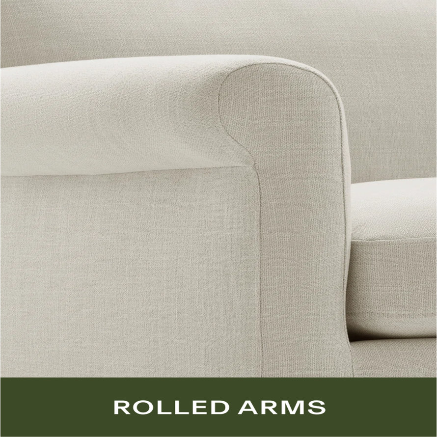 Rolled Arms