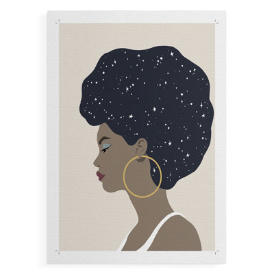 Heavenly Hair I - Impression sur toile seulement - NON-CADRE