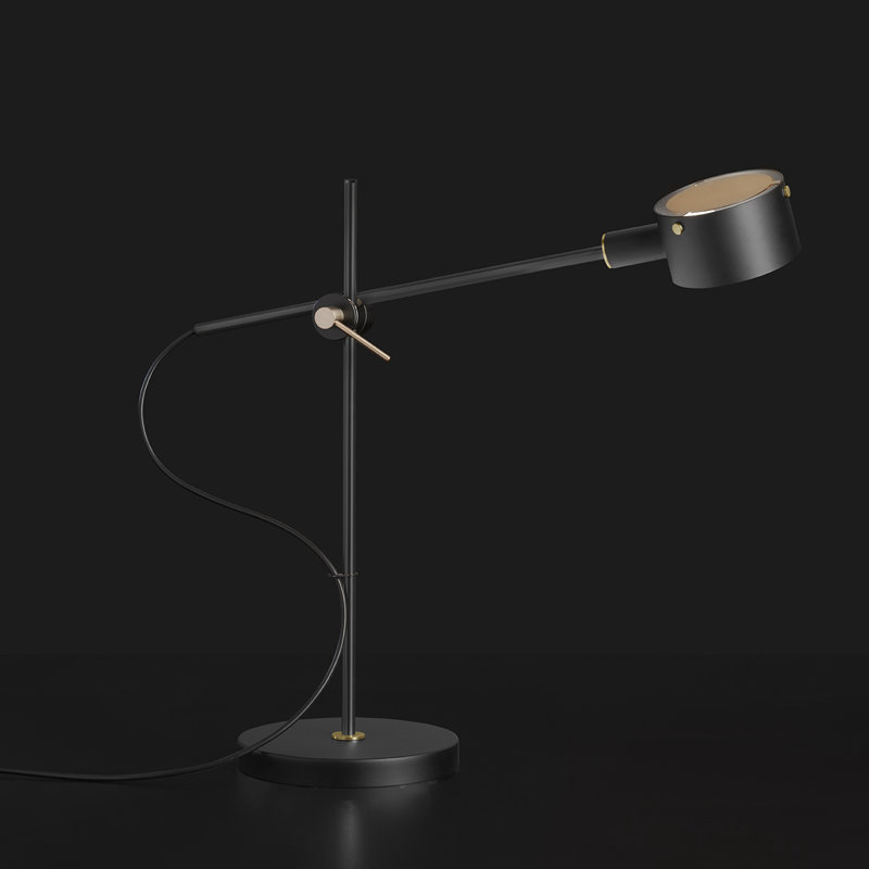 G.O. Desk Table Lamp, Matt Black