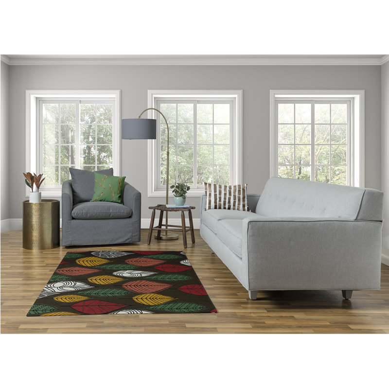 Chenille Indoor Rug, Rectangle 4' x 6'