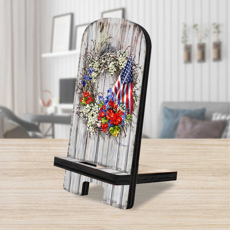 Designocracy Single Screen Desktop Mount, 6" H x 3" W x 3" D