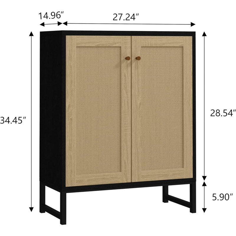 Branislavka Accent Cabinet, Black