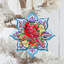 Ornements en forme de flocon de neige en forme de cardinal par Debrekht