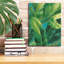 "Epic Graffiti" Palm of the Tropics 2 Teal Gold C "par Danhui Nai, art mural sur toile-108585288