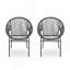 Outdoor Wicker Papasan Chair-609344366