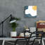 «Sunny Side 2» par Moira Hershey, art mural en verre acrylique-253599983