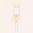 Carbon Steel Minimalist Creative Vertical Table Lamp