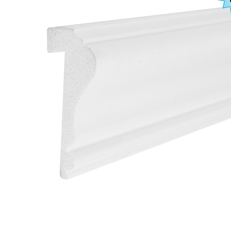 Moulure en polystyrène recyclé