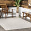 Tapis intérieur / extérieur Catharine Ivory-229807254