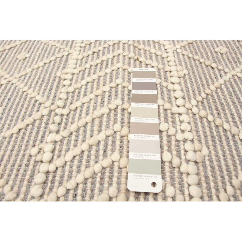 Tapis rectangulaire en laine nouvel âge unique 5 pi x 8 pi Hartlee